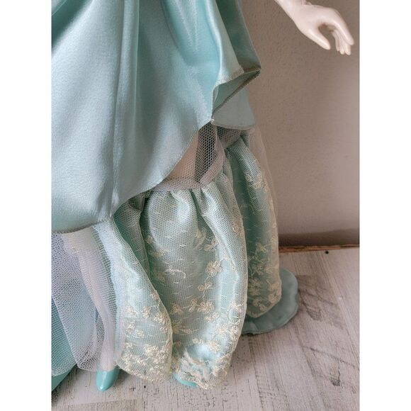 Franklin heirloom night at Opera Gibson Girl porcelain doll collectible - Picture 10 of 16